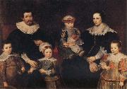 Frans Francken II The Family of the Artist Sweden oil painting artist